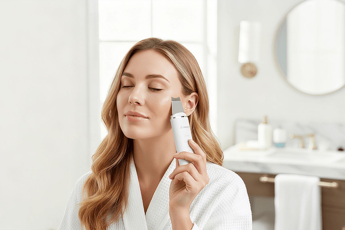 Skin Scrubber Face Spatula Deep Cleansing Blackhead Removal Refresh Your Glow Sip Your Calm Skin Scrubber Face Spatula Deep Cleansing Blackhead Removal