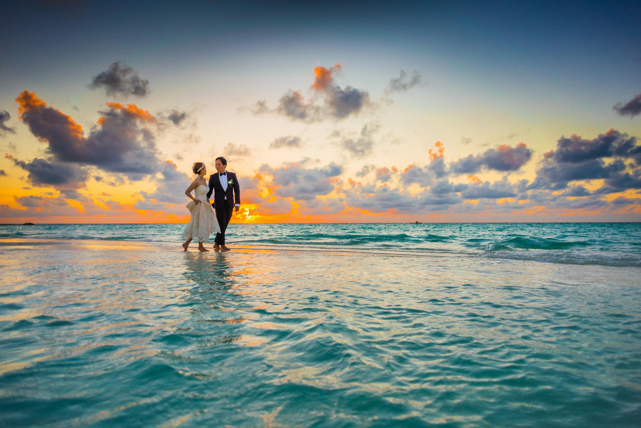 relationship goals setting for couples - happy couple embracing in love
